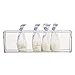 mDesign Kid's/Children's Kitchen Organizer Bin with Handles for Refrigerator Cabinet or Pantry Storage - Holds Breast Milk, Formula, Food Pouches, Bottles - BPA Free, Food Safe, 16