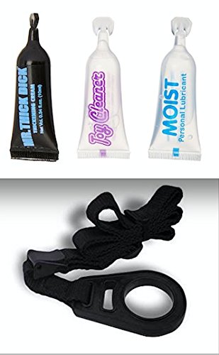 Hydro Pump Shower Strap & 3 Lube Kit For Bath Mate - Universal Size & Fits All Models