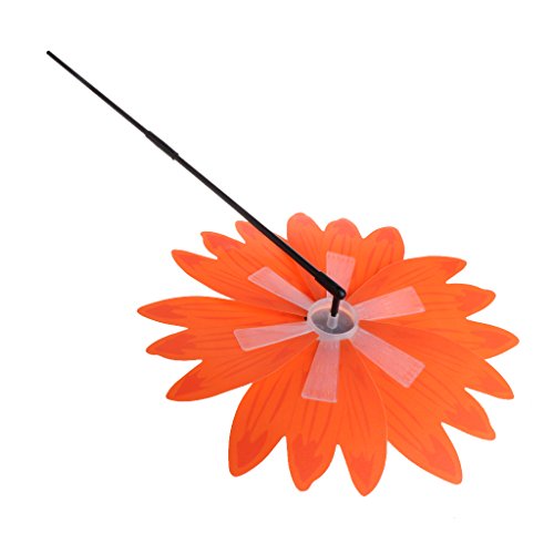 OTGO Colorful Sunflower Windmill Wind Spinner Children's Toys Home Garden Yard Decoration(Color random)