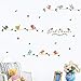 Amaonm Creative Removable Birds Wall Decals DIY Tree Branches Wall Stickers Murals Saying Bird's House Peel Stick Art Decor for Nursery Girls Bedroom Kids Room Bathroom Living Room Decoration