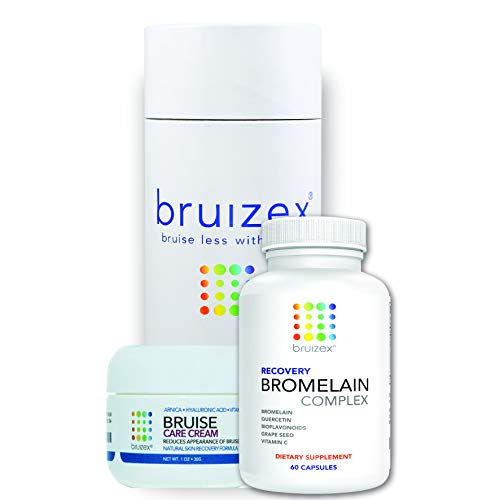 BRUIZEX Bruising Relief Kit AntiBruising Supplement and Bruise Cream