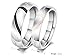 Phantom YoYo Lover's Heart Shape Titanium Mens Ladies Promise Ring 