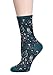 Field4U 5 Pairs Colorful Patterned Crew Socks, 5-paisley, Shoe Size (5-10) - One Size