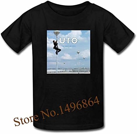 T Shirt The Best of UFO (1974-1983) Fans Custom Men's CottonT-shirts Medium Black