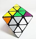 Lanlan® 8-axis Octahedron Diamond Puzzle Black