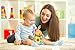 OKIKI Donkey Plush Stuffed Infant Toy, Baby Development Toys with Musical Box, Squeaky Feet, Kids Mirror, BPA Free Teether - Stroller, Crib, Carseat Baby Toys
