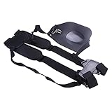 WINOMO Harness for Brush Cutter Trimmer Lawn Mower Adjustable Double Shoulder Strap for Gardening
