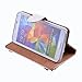 Spritech(TM Bling Butterfly Galaxy S6 Edge+ Case Luxury 3D Fashion Handmade Bling Crystal Rhinestone Pu Flip Wallet Leather Case Cover for Samsung Galaxy S6 Edge Plus