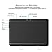 Tablet 10 inch Android 3G Phablet with Sim Card Slots,Lectrus 10.1