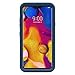OtterBox Defender Series Case for LG V40 ThinQ - Retail Packaging - Bespoke Way (Blazer Blue/Stormy SEAS Blue)