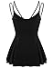 Meaneor Women's Casual Sleeveless Peplum Top Summer Strap Flare Tank Top