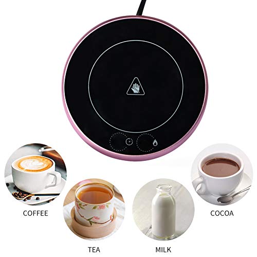Asmwo 4.5inch tea coffee mug warmer Beverage two Adjustable Temperature Teapot Warmer Best Gift mugs warmer for women men grandma