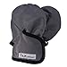 7AM Enfant Classic Mittens 500, Gray/Black, X Large