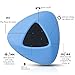 Portable Bluetooth Shower Speaker, BILIFUN Mini Waterproof Wireless Speaker 5W,Waterproof IP66 with Suction Cup Stereo Hands-free for Car ,Outdoor ,Blue