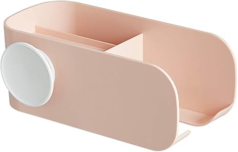 Amazon Co Jp ドライヤーホルダー 収納ラック コード巻き 洗面所 収納 整理 取り付け簡単 多機能ラック ドライヤースタンド 水切り おしゃれ ピンク ホーム キッチン