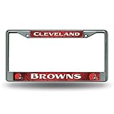 NFL Cleveland Browns Chrome Frame