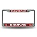 NFL Cleveland Browns Chrome Frame