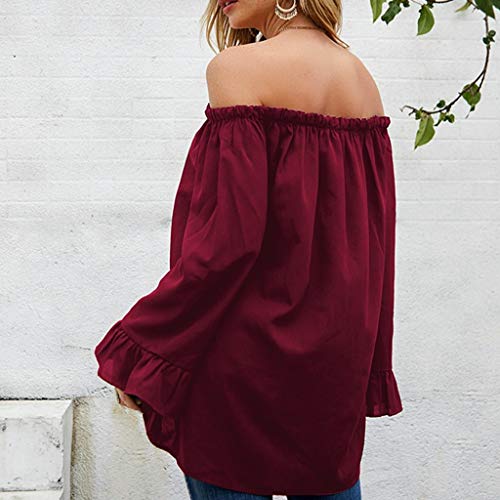 GOWOM Sexy Tops for Women Clothes for Women Kimonos for Women Womens Kimono Women Kimono Womens Kimonos Women Kimonos Womens Kimono White Kimono Cardigans for Women (WineRed,Medium)