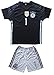 GERMANY NEUER #1 Goalie Football Soccer Kids Goalkeeper Jersey Short Socks Set Youth Sizes (Black, 12-13 YEARS)