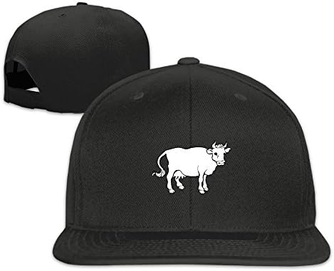Vsricco Glitter Cow Decal Baseball Cap Adjustable Trucker Hat Colorkey