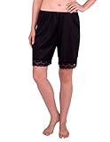 Under Moments Women's Classic Pettipants Bloomers Nylon boxer w/Lace 18