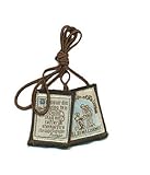 Vatican Approved Best Brown Mt. Carmel Scapular 100% Wool & Hand- Made in USA