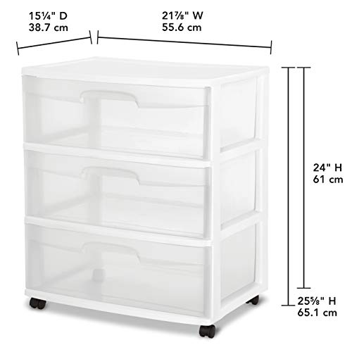 1 Sterilite+29308001+Drawer+Drawers+Casters