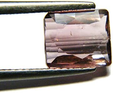 100% Natural Gemstone 1.20 ct 6x5mm Square Cushion Pink TOURMALINE VVS