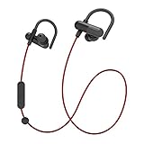 Bluetooth Headphones TaoTronics Wireless In-Ear Earbuds Sweatproof Sports (Secure Ear Hooks Design, Bluetooth 4.1, aptX Stereo Pure Sound, 8 Hours Play Time)