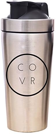 COVR Metal Gym Shaker Bottle 25 oz (Metallic)