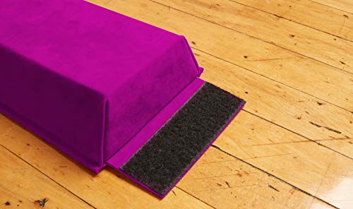 5 ft Sectional Balance Beam - Extra Firm Sectional Gymnastics Beam - Practice Gymnastics Equipment for Home - The Safe Balance Beam for Kids (Purple)