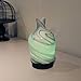 COOSA 100ml Aromatherapy Essential Oil Diffuser Glass Handmade Cool Mist Humidifier Waterless Auto Shut-Off with 4 Time Setting and 7 Color Changing Light for Home Deco Office Baby Spa Yoga