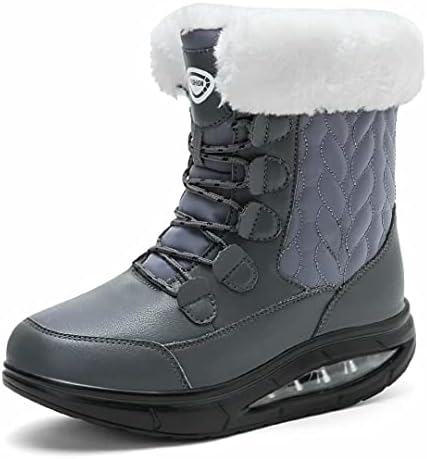 Mid-Calf Boots Winter Walking Shoes 
