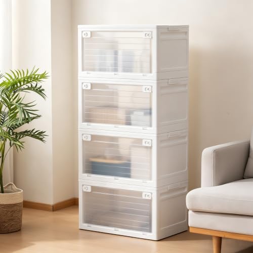 SOBIBO Stackable Storage Bin with Wheels