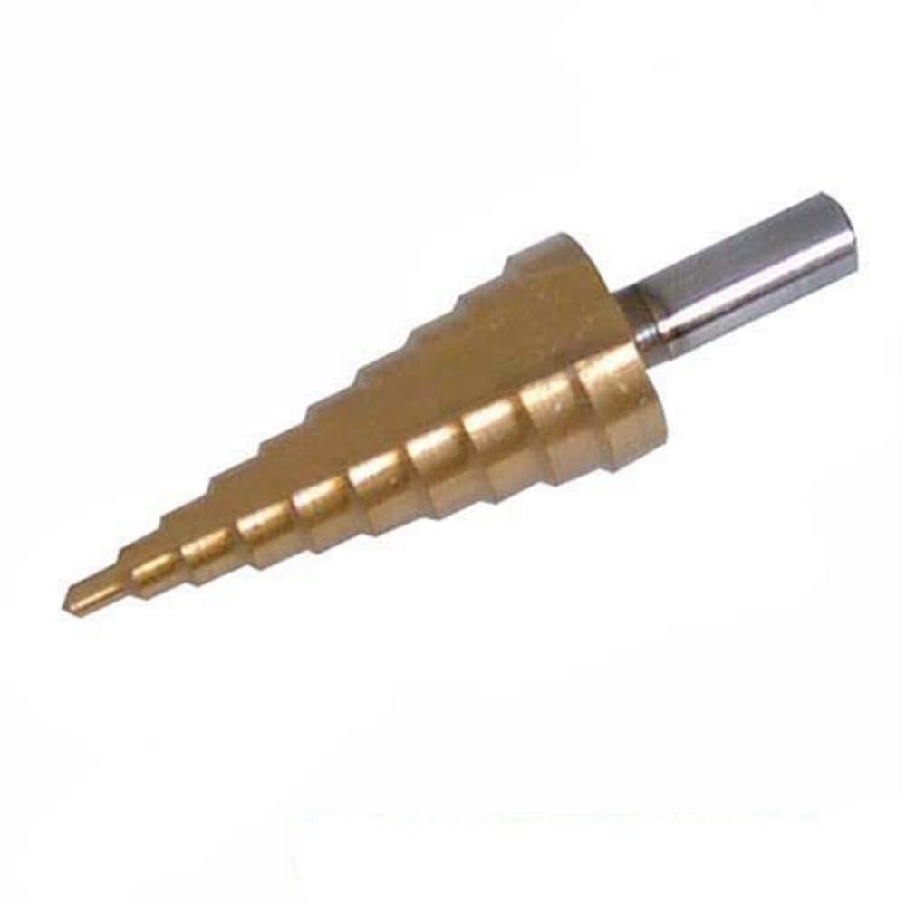 Silverline 698459 Titanium-Coated HSS Step Drill 4 - 22 mm