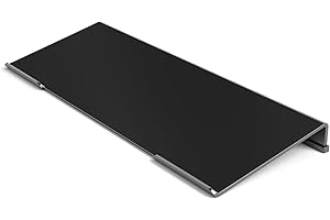 Beego Ergonomic Computer Keyboard Stand Holder Black Acrylic Keyboard Riser Tilted Keyboard Holder Keyboard Tray with Black Non-Slip Strip for Easy Typing at Home School Office Desk Accessories