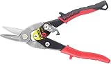 Stanley Left Aviation Snip 2-14-562 Forged Steel Serated Cutting Edges view 2