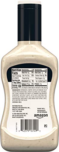 AMAZON GROCERY, CREAMY BLUE CHEESE DRESSING, 16 FL OZ