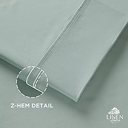 100% Cotton Percale Sheets Full Size, 1 Flat
