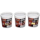 Wood Smoking Chips - Pecan, Apple, and Cherry Wood Chips for Smokers - Set of 3 Resealable Pints