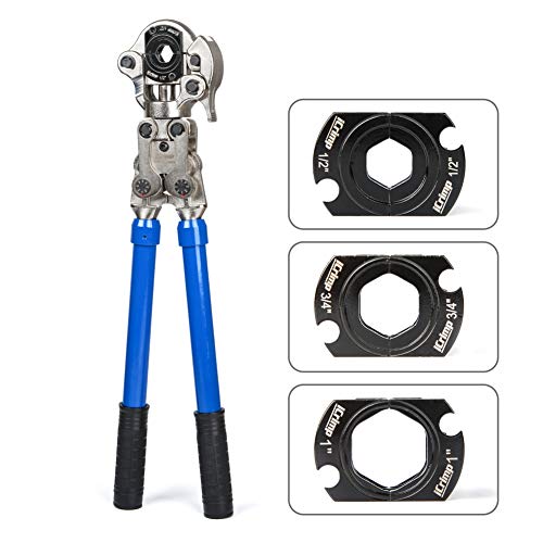 IWISS IWS1632AF Plumbing Copper Pipe Crimper Press Tube Tools with 1/2