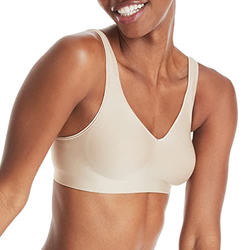 Hanes Women's Comfort Evolution Bra, Nude, Large Pricepulse
