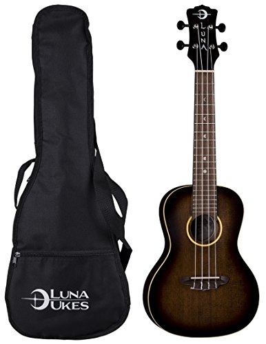 Luna UKE ART V C Uke Artist Vintage Dist Concert w/Gigbag