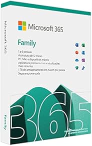 Microsoft 365 Family | Office 365 apps | 1TB na nuvem por usuário | até 6 usuários | assinatura anual, 6GQ-015