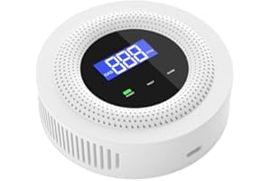 WiFi Gases Leakage Detection Device Live Voice Prompt APP Remote Alarm with Conce Ration Display USB Power Supplys High Decib