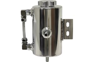 CFR PERFORMANCE Universal Aluminum Power Steering Overflow Tank - Polished