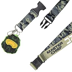 Bioworld HALO Video Game Lanyard Keychain