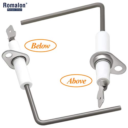 4Pack SEN01114 Furnace Flame Sensor Replacement Part for Trane & American Standard Furnace