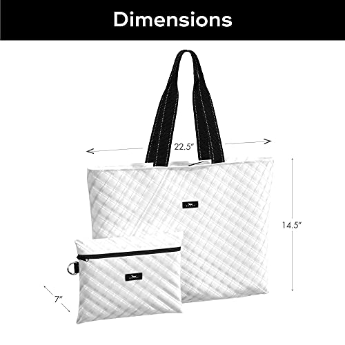 SCOUT Plus 1 Foldable Travel Bag, 2 Bags in 1, Tote Folds into Zipper