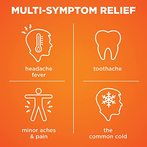 Amazon Basic Care Children’s Ibuprofen Chewable Tablets, 100 mg, Orange